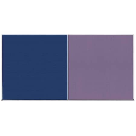 United Visual Products Enclosed Corkboard, 1 Door, 24"x36", 4" Fra UV3415-SATIN-CORK